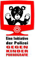 Banner: Gegen Kinderpornografie